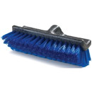 Carlisle FoodService 3619714 Flo-Pac, Dual Surface Plastic Handle, Blue, Crimped Polypropylene Bristle, Floor Scrub Brush (12 per Case)