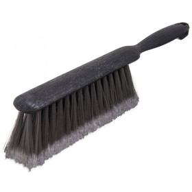 Carlisle FoodService 3621123 Flo-Pac 13" L, 8" L Brush, Plastic Handle, Gray, Polypropylene Bristle, Counter/Bench Brush