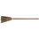 Carlisle FoodService 368200 Lobby Broom 40" L, 8" Bristle, 27" L Lacquered Wood Handle, (12 per Pack), Price/Case