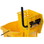 Carlisle FoodService 3690404 Mop Bucket and Side Press Wringer 18.5" x 16.5" x 16.5", 35 Quart Capacity, Yellow, Polyethylene, Sturdy, Price/EA