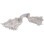 Carlisle FoodService 369814B00 Wet Mop #20, White, Cotton, with Headband (12 per Case), Price/Case