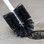 Carlisle FoodService 4014800 Flo-Pac 6.75" L, 6.75" L Brush, Black, Floor Drain Brush (6 per Case), Price/EA