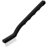 Carlisle FoodService 4067400 Flo-Pac 7.25" x 0.5", 1.7" L Maintenance Brush, Polypropylene Handle, Nylon Bristle, Utility Tooth Brush (12 per Case)