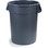 Bronco 84103223, Round, Waste Container, 32 Gal, Grey, Price/Each