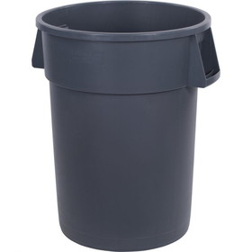 Bronco 84104423, Round, Waste Container, 44 Gal, Grey