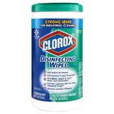 CloroxPro 15949 Disinfecting Wipe White, Non-Woven, (75 per Canister, 6 Canister per Case)