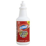 CloroxPro 31911 Disinfecting Bio Stain and Odor Remover 32 Fl Oz Pull-Top, Translucent, Liquid, (6 per Case)