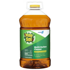Pine-Sol 35418 Multi-Surface Cleaner 144 Fl Oz Bottle, Amber, Slightly Viscous Liquid, (3 per Case)