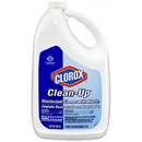 CloroxPro 35420 Clean-Up 128 Fl Oz Refill Bottle, Pale Yellow, Liquid, Clean-Up Disinfectant Bleach Cleaner (4 per Case)