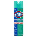 CloroxPro 38504 Disinfecting Spray 19 Fl Oz Spray Bottle, Clear, Fresh/Fruity Fragrance, Thin Liquid, (12 per Case)