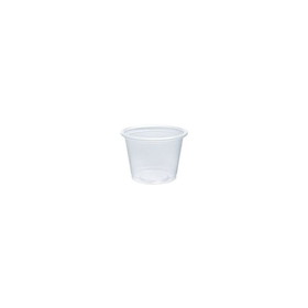 Dart Container 100PC Conex Complements 1 Oz, 1.2" Base/1.7" Top x 1.3", Clear, Polypropylene, Microwavable, Recyclable, Portion Container (2500 per Case)