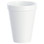 Dart 12J12 Small Drink Cup - 12 oz. White, Expanded Polystyrene, J Cup, Insulated, Foam Drink Cup (1000 per Case), Price/Case