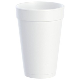 Dart Container 16J16 J Cup 16 Oz, White, Expanded Polystyrene, J Cup, Insulated, Foam Drink Cup (1000 per Case)