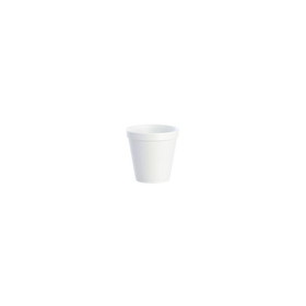 Dart Container 16MJ20 J Cup 16 Oz, 2.7" Base/4.2" Top x 4.1", Expanded Polystyrene, Insulated, Food Container (500 per Case)
