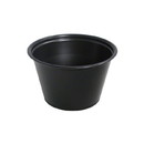 Dart 400PCBLK Conex Complements Souffle Cup- 4 oz., Black Plastic  -(2500/CS)