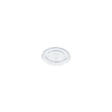 Solo 695TS Cold Drink Cup Lid w/Straw Slot For Y12S and Y14 Cups Clear, Polyethylene Terephthalate, Recyclable, Straw Slotted, (1000 per Case)