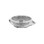 DFI LBH881 8" Shallow Pie Hinge Container -9 3/8" x 8 7/8" x 2 3/4" For fruit pies and quiches. -ID: 8 3/8" x 2 3/4" - Bar lock - 100/cs, Price/Case