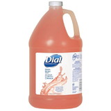 Dial Professional 2055124 Hair and Body Wash 1 Gallon, Liquid, Light Orange, Fruity Scent, Refill, (4 per Case)