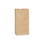Duro Bag 18412 Dubl Life12# - 7-1/16" x 4-1/2" x 13-3/4", 40#BW Capacity, Kraft Paper, SOS Bag Recycled (500/CS), Price/Bundle