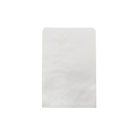 Duro Bag 14935 Merchandise Bag 12" x 3" x 18", 30# Capacity, White, Paper, Pinch Bottom, with Side Gusset, Recycled (500/CS)