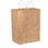 Duro 87128 Dubl Life Carryout Shopping Bag w/ Paper Twist Handles 13" X 7" X 17" - 65#BW "Mart" Recycled 250/CS, Price/Case