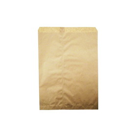 Duro Bag 14888 Merchandise Bag 14" x 3" x 21", 30#BW Capacity, Kraft Paper, Pinch Bottom, with Side Gusset, Recycled (500/CS)