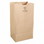 Duro Bag 70224 Dubl Life 25#SH- 8-1/4" x 6-1/8" x 15-7/8", 50#BW Capacity, Paper, Heavy Duty, SOS Bag Recycled Kraft (400/CS), Price/Bale