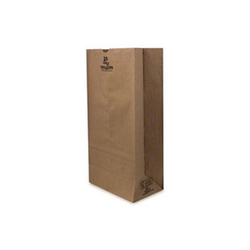 Duro Bag 18424 Dubl Life 25# - 8-1/4" x 5-1/4" x 18", 40#BW Capacity, Kraft Paper, Recycled, SOS Bag (500/CS)