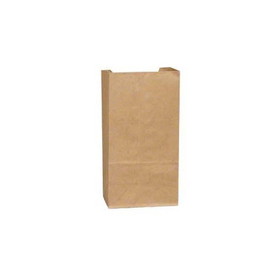 Duro Bag 18403 Dubl Life 3# - 4-3/4" x 2-15/16" x 8-9/16", 30#BW Capacity, Kraft Paper, SOS Bag Recycled (500/CS)