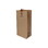 Duro Bag 18404 Dubl Life 4# - 5" x 3-1/8" x 9-3/4", 30#BW Capacity, Kraft Paper, SOS Bag Recycled (500/CS), Price/Bundle