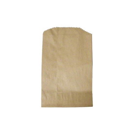Duro Bag 14975 Merchandise Bag 5" x 7-1/2", 30#BW Capacity, Kraft Paper, Pinch Bottom, Recycled (4000/CS)