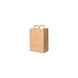 Duro Bag 88885 - 1/6 BBL EZ-Karry Handle Up Bag 70#BW Kraft, Virgin Paper,- 12