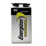 Energizer EN22 Industrial Battery 9 V, Alkaline, Miniature Snap - 72/CS (6/12/cs)