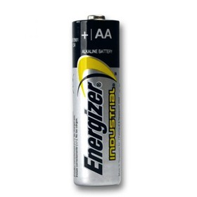 Energizer E91 Industrial Battery 1.5 V, AA Alkaline, Flat Contact - 144/CS (6/24/cs)