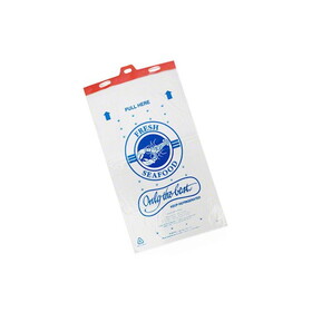 FantaPak PHB-SEAFOOD-SML Bag Seafood Plastic Pouch 9"X15" 1Mil 1M/CS