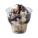 Fabri-Kal 9506006 Indulge Dessert Container12 Oz, Clear, Polyethylene Terephthalate, Recyclable, Round, (1000 per Case)
