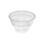 Fabri-Kal 9506004 Indulge Dessert Container 8 Oz, Clear, Polyethylene Terephthalate, Recyclable, Round, (1000 per Case), Price/Case