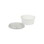 Fabri-Kal 9500516 Carry-Out Portion Cup 3.25 Oz, Translucent, Polystyrene, Disposable, Recyclable, (2500 per Case), Price/Case
