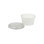 Fabri-Kal 9500517 Carry-Out Portion Cup 4 Oz, Translucent, Polystyrene, Disposable, Recyclable, (2500 per Case), Price/Case