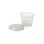 Fabri-Kal 9500518 Carry-Out Portion Cup 5.5 Oz, Translucent, Polystyrene, Disposable, Recyclable, (2500 per Case), Price/Case