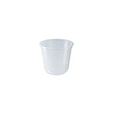 Fabri-Kal 9505103 PRO-KAL Deli Container 24 Oz, Clear, Polypropylene, Recyclable, (500/CS) Use Lid FK-PPDELI or FK-PEDELI