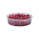 Fabri-Kal 9505100 Pro-Kal Deli Container 8 Oz, Clear, Polypropylene, Recyclable, (500 per Case)