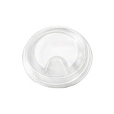 Fabri-Kal 9508082 Nexclear Drink Cup Lid Clear, Polyethylene Terephthalate, Strawless Sip, Lid for 12 to 24 Oz (1000 per Case)