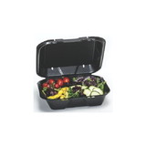 Genpak 20500-BLK Carry-Out Container 9.19