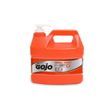 GOJO 0955-02 Natural* Orange Pumice Hand Cleaner 1 Gallon with Dispensing Pump - (2/CS)