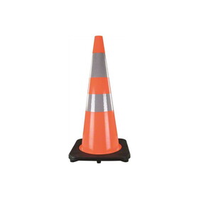 The Home Depot 00457 SAS Traffic Safety Cone Solid Orange w/Reflective Collar 36"