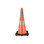The Home Depot 00457 SAS Traffic Safety Cone Solid Orange w/Reflective Collar 36"