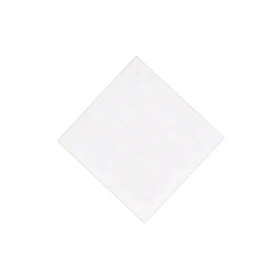 Hoffmaster 125560 Linen-Like Airlaid Dinner Napkin - White 17" X 17" 1/4 Fold - (8/75ct) 600/ct