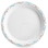 Huhtamaki 22519 Chinet Vines Tableware Food Plate 10-1/2" Diameter, Molded Fiber, Recyclable, Round, (500/CS), Price/Case