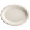 Huhtamaki 25778 PaperPro Naturals Tableware Food Platter 7-1/2" x 10", Molded Fiber, Recyclable, Platter, Oval, Small, (500 per Case), Price/Case